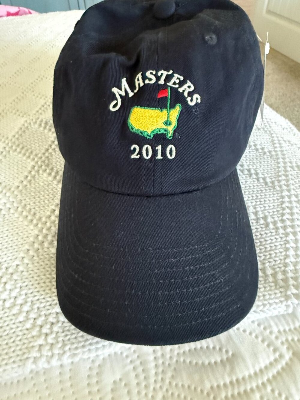 NWT 2010 Masters American Needle Navy Golf Hat